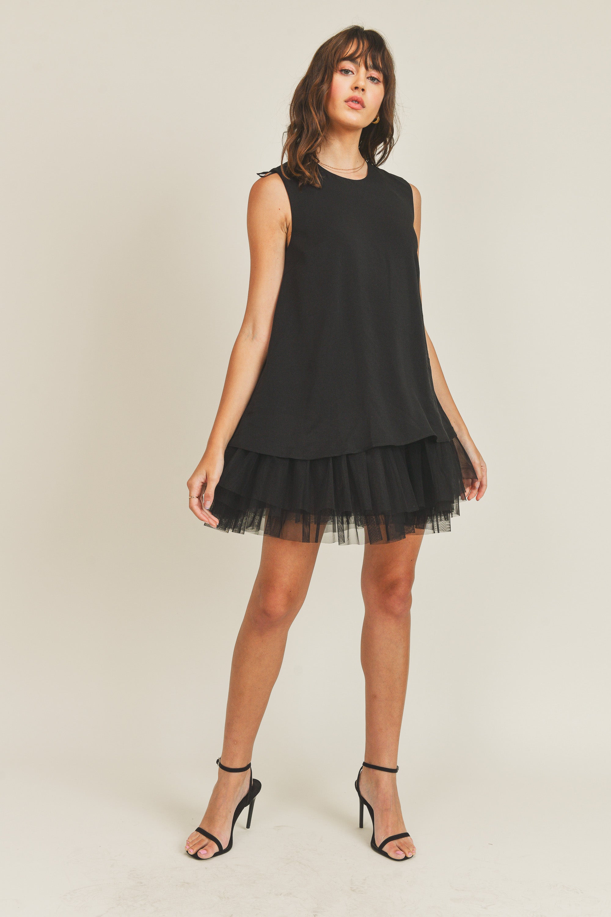 FALLON TULLE MINI DRESS Mable Clothing