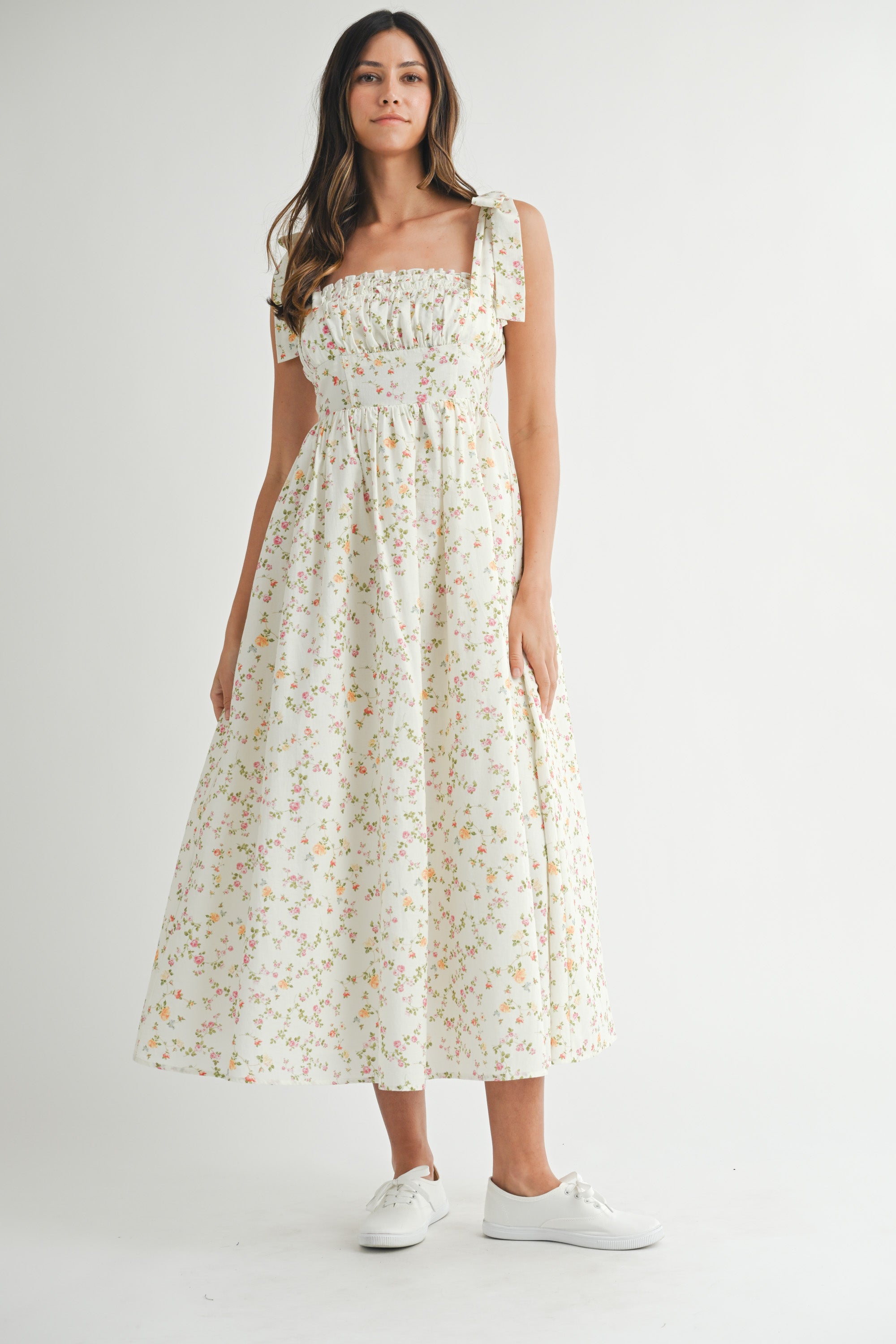 anastasia midi dress Maaji Anastasia Long-Sleeve Midi Dress