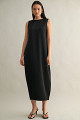NORA TWIST BACK DETAIL MIDI DRESS