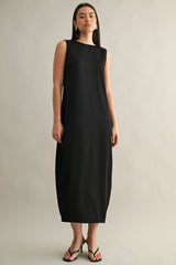 NORA TWIST BACK DETAIL MIDI DRESS