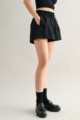 VANESSA HIGH WAISTED DRAWSTRING SHORTS