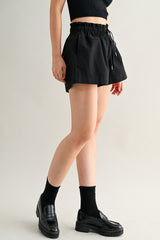 VANESSA HIGH WAISTED DRAWSTRING SHORTS