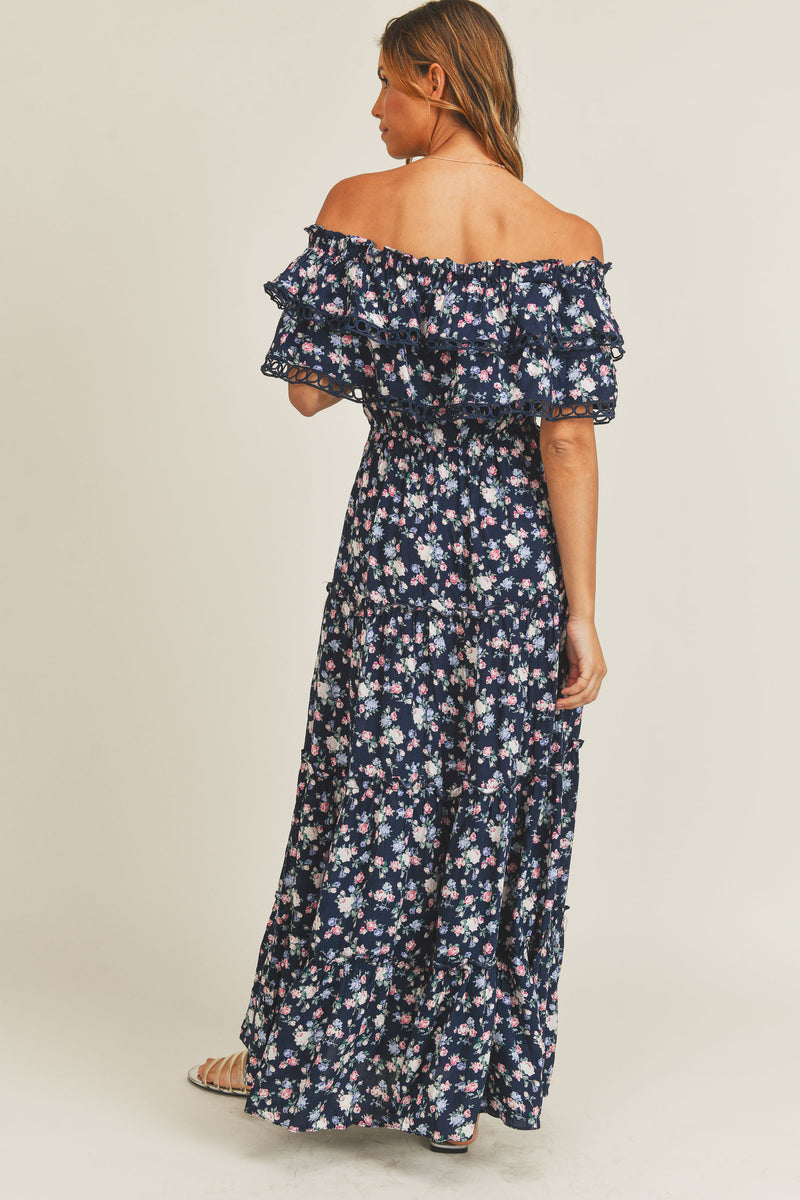 AVALYNN FLORAL MAXI DRESS