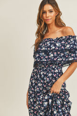 AVALYNN FLORAL MAXI DRESS