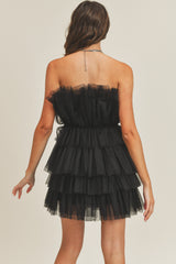 AILEEN RUFFLE MINI DRESS