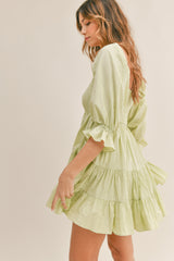 ESTHER TOP SMOKED DETAIL DRESS