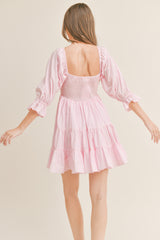 ESTHER TOP SMOKED DETAIL DRESS