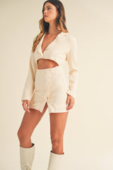 DANIELLE CROP JACKET DRESS