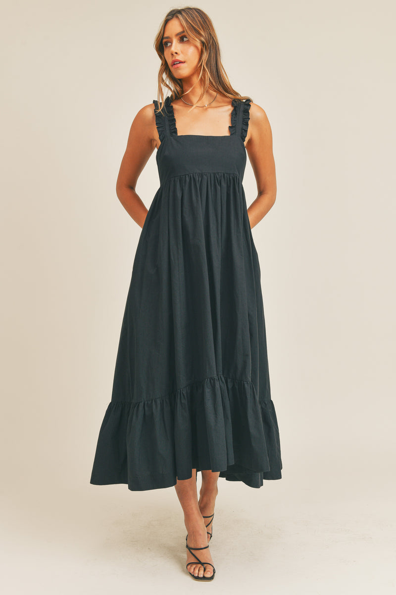 ARIANNA OPEN BACK MAXI DRESS