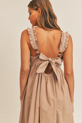 ARIANNA OPEN BACK MAXI DRESS