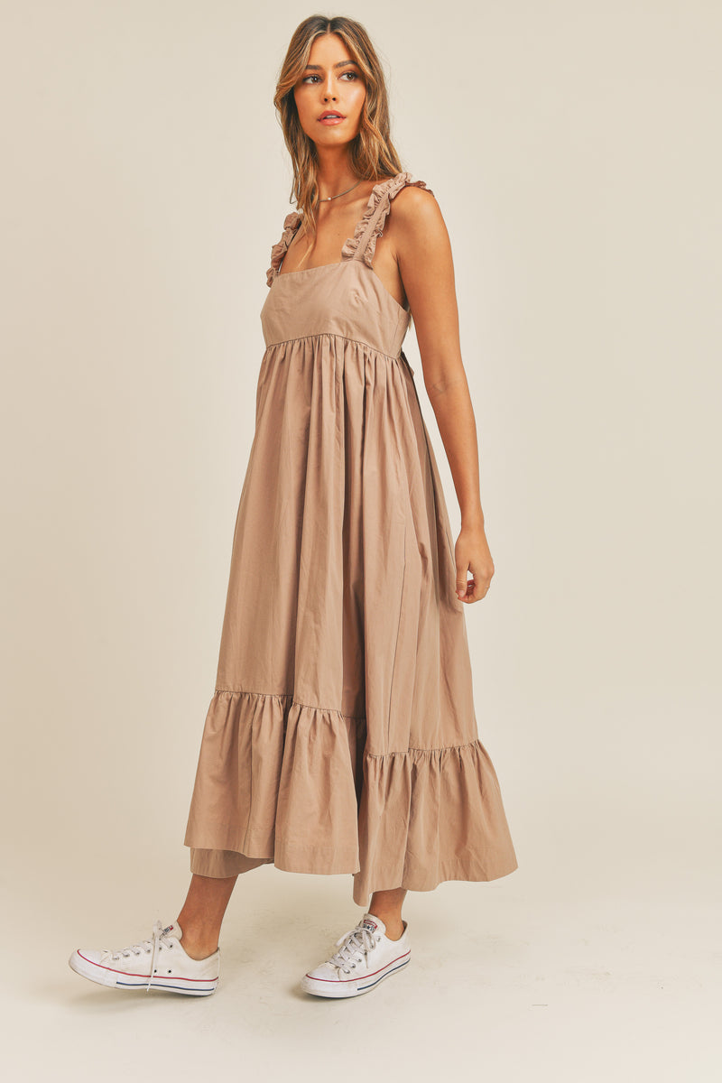 ARIANNA OPEN BACK MAXI DRESS