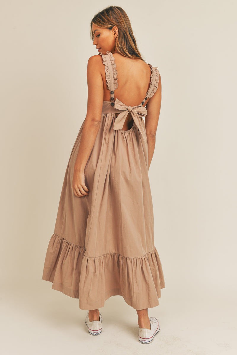 ARIANNA OPEN BACK MAXI DRESS