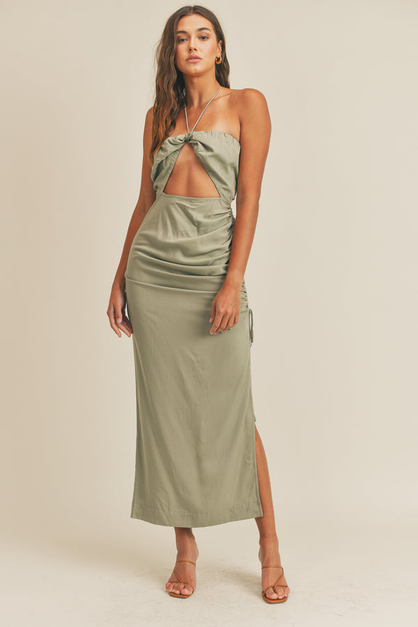 PAULINA SLEEVLESS MAXI DRESS