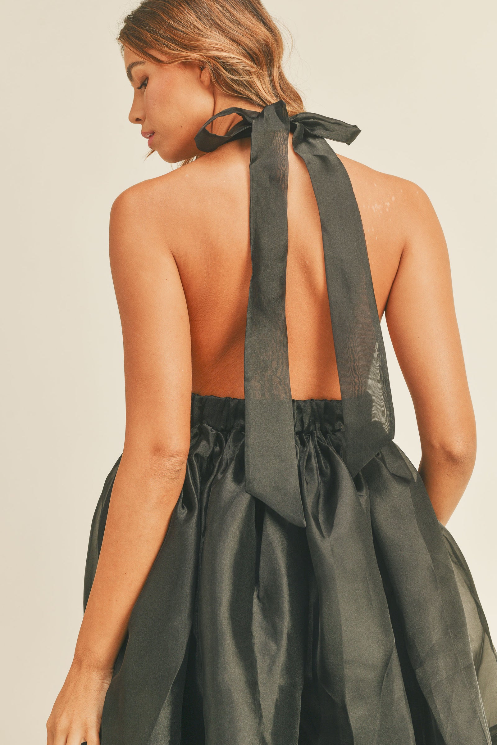 GEMMA HALTERNECK MINI DRESS – Mable Clothing