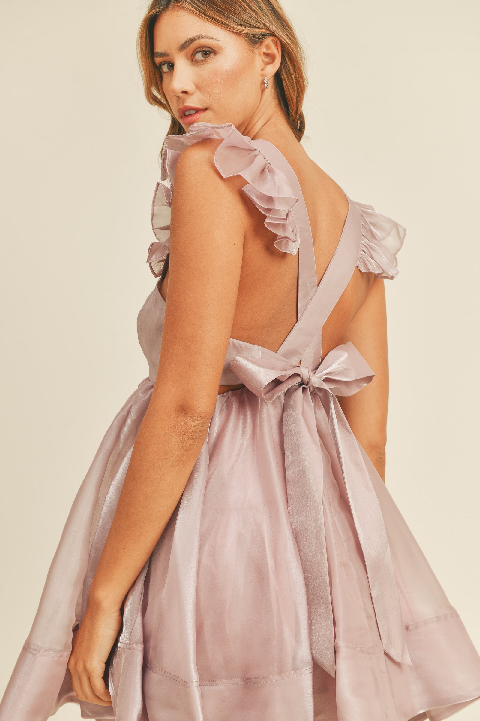 Modern Mademoiselle Back Ribbon Dress Modern Mademoiselle