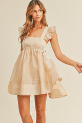 MILAN BACK RIBBON DRESS