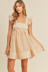 MILAN BACK RIBBON DRESS