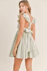 DALEYZA BACK RIBBON DRESS