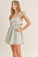 DALEYZA BACK RIBBON DRESS