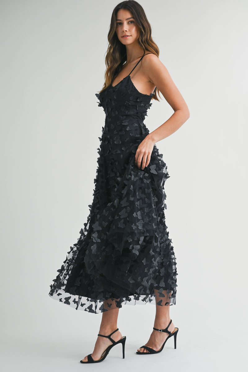 CLOUD BACK BUSTIER DRESS