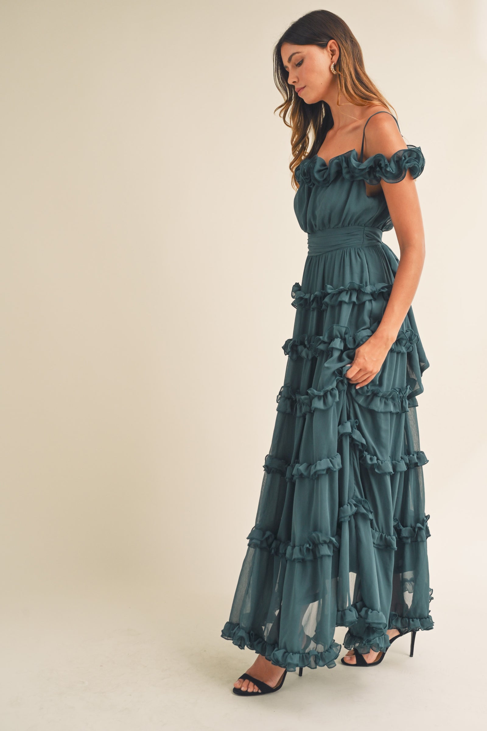 modern wedding dresses with sleeves Square Neck Modern A Line Wedding Dresses With Long Sleeves -