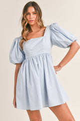 TIFFANY BABYDOLL MINI DRESS