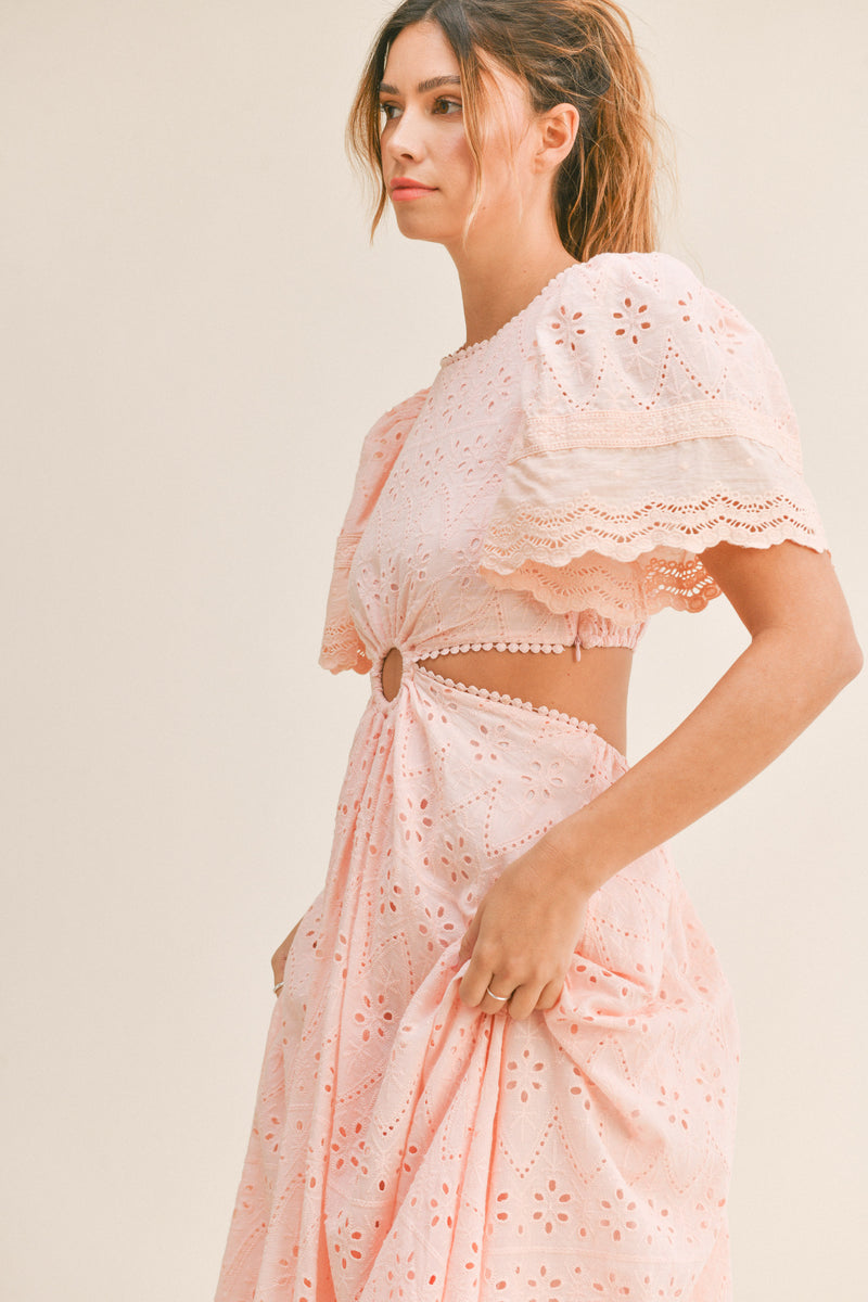 DELLA PUFF SLEEVE DRESS
