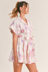 FREYA SAFARI BELTED DRESS