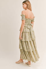 HAYLEY OFF SHOULDER MAXI DRESS