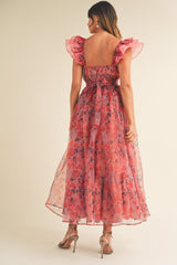 MAR FLORAL MAXI DRESS