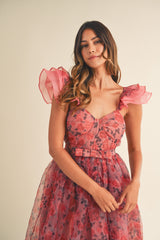 MAR FLORAL MAXI DRESS