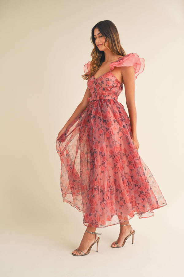 MAR FLORAL MAXI DRESS