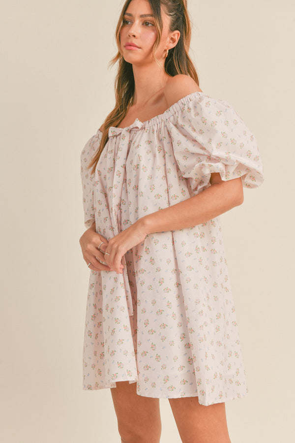 JULISSA PUFFED MINI DRESS