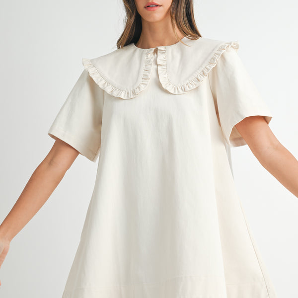 ZANIYAH PETER PAN COLLAR DRESS – Mable Clothing