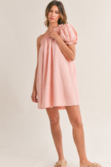 MAREN PUFF SLEEVE MINI DRESS