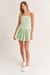 VIOLETA FAIRYTALE TUBE MINI DRESS