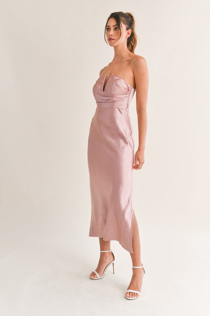 RONJA SLEEVELESS MIDI DRESS