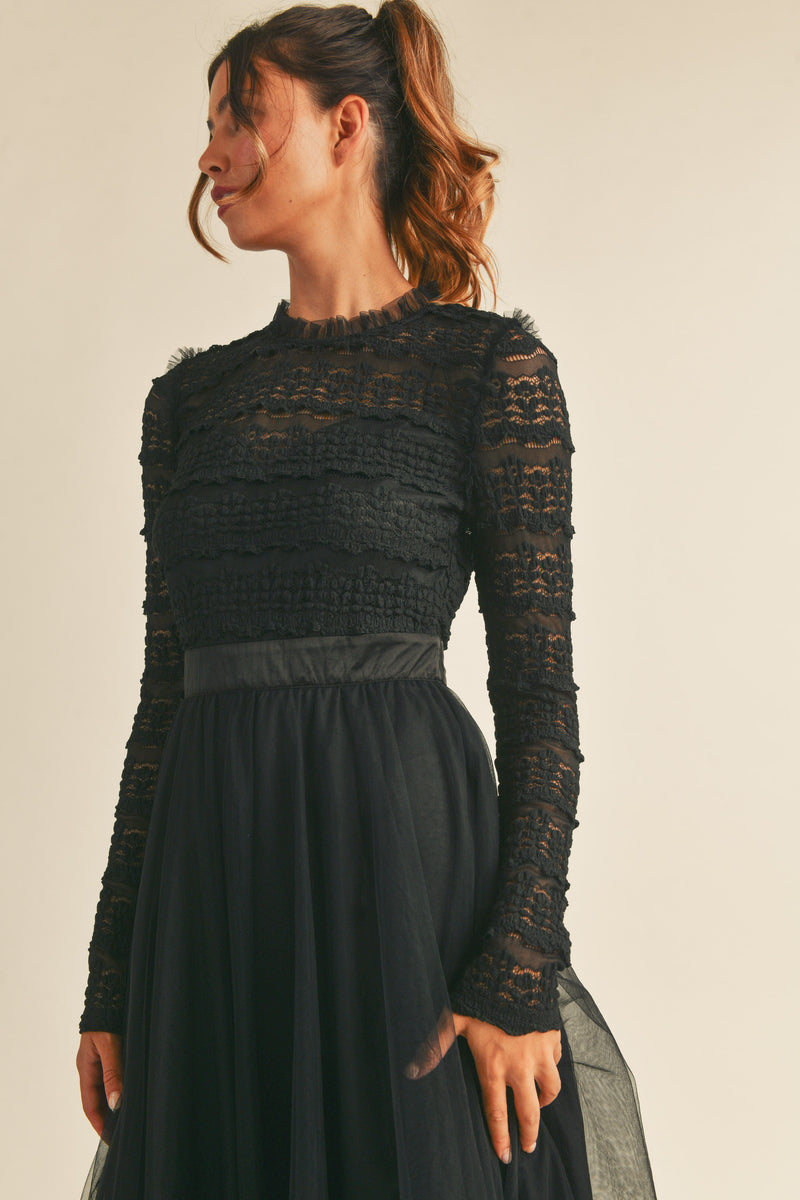 PERNILLE TULLE MIDI DRESS Mable Clothing PERNILLE TULLE MIDI DRESS Mable Clothing