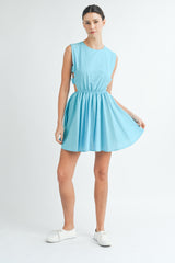 LEIGHTON SIDE CUT OUT MINI DRESS