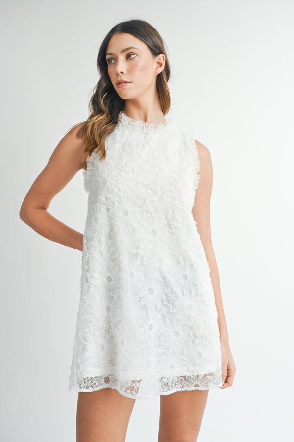 MAIA EMBELLISHED SHIFT DRESS