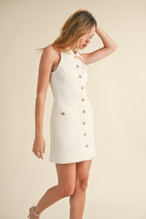 FIA SCUBA TAILORED MINI DRESS