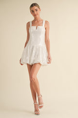 YSOBEL SEQUIN BUBBLE MINI DRESS