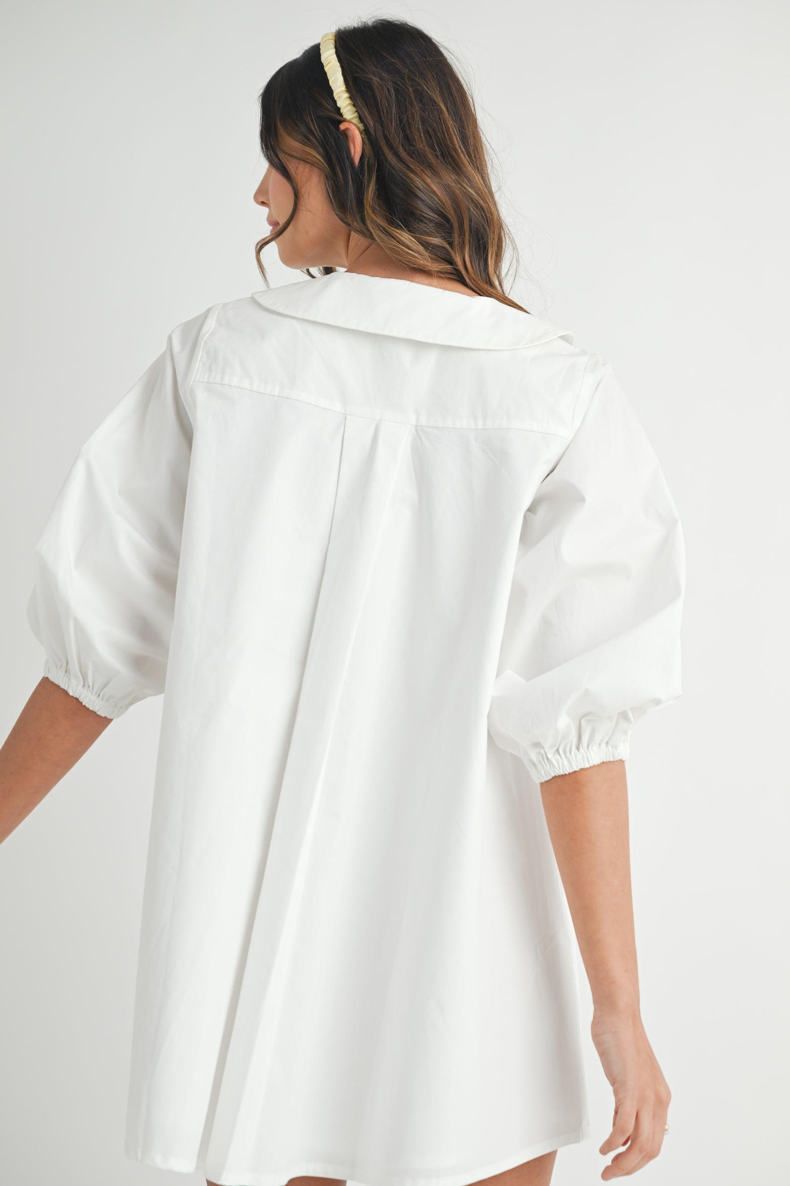 ORIANA PETER PAN COLLAR DRESS – Mable Clothing