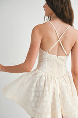 LUCIANA BACK STRAP MINI DRESS