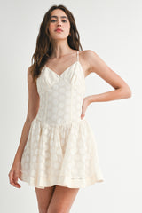 LUCIANA BACK STRAP MINI DRESS