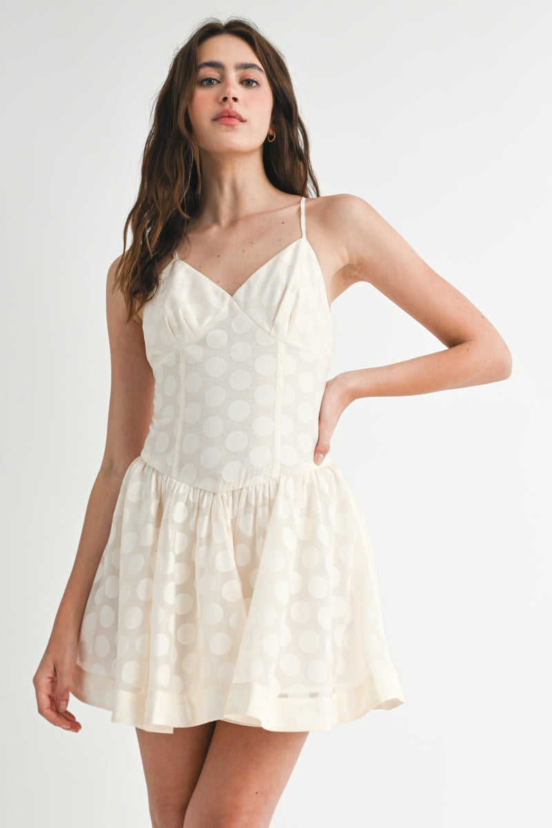 LUCIANA BACK STRAP MINI DRESS