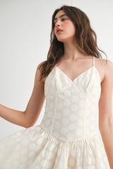 LUCIANA BACK STRAP MINI DRESS