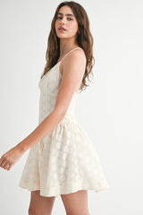 LUCIANA BACK STRAP MINI DRESS