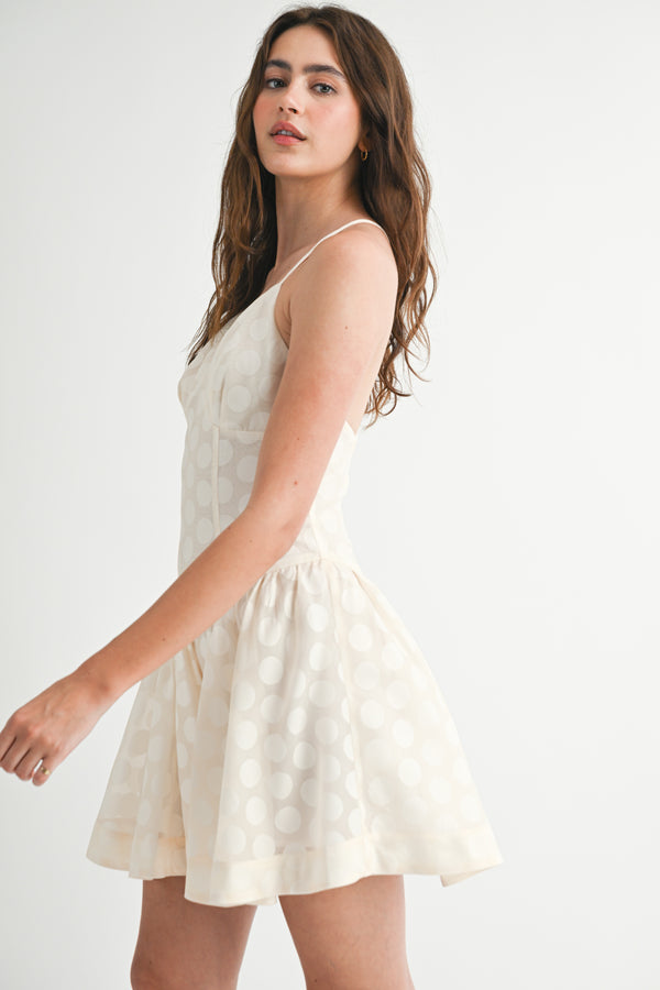 LUCIANA BACK STRAP MINI DRESS