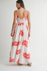 SIENNA PRINTED CAMI MAXI DRESS